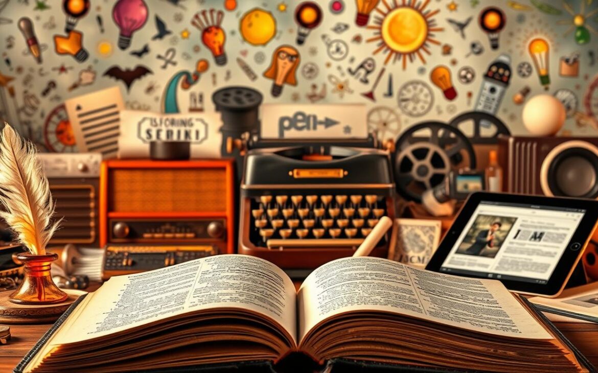 Different communication mediums for storytelling Different communication mediums for storytelling