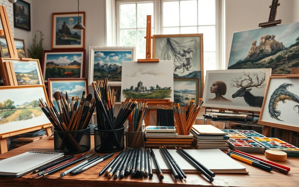 artistic mediums examples