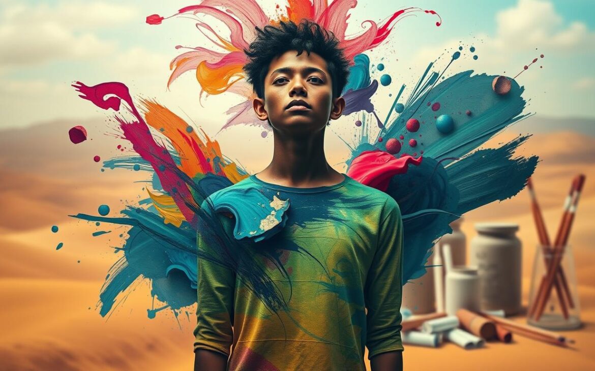 connection between art and identity