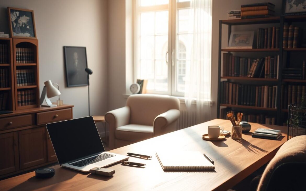 creative focus workspace
