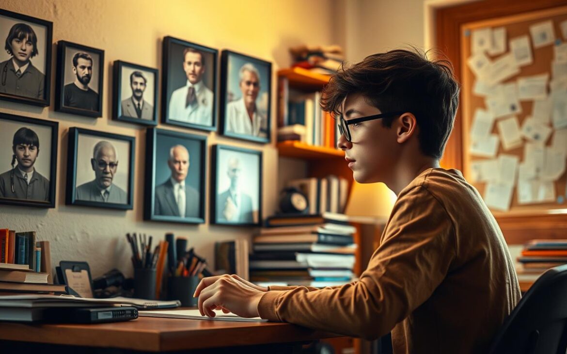 finding inspiration from role models